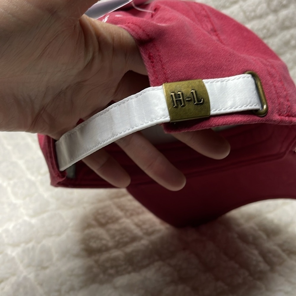 Harding Lane Hat Pink Adjustable Strapback - Picture 4 of 6